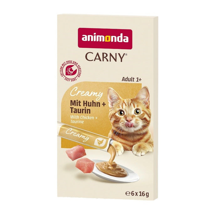 ANIMONDA Carny Chicken with taurine - cat treats - 6 x 15g