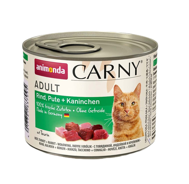 ANIMONDA Carny Adult Beef, turkey and rabbit - wet cat food - 200g