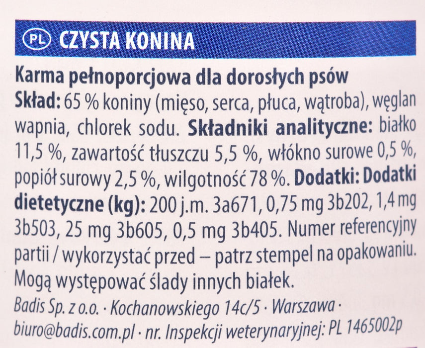 ANIMONDA GranCarno Single Protein Horse meat - wet dog food - 400 g