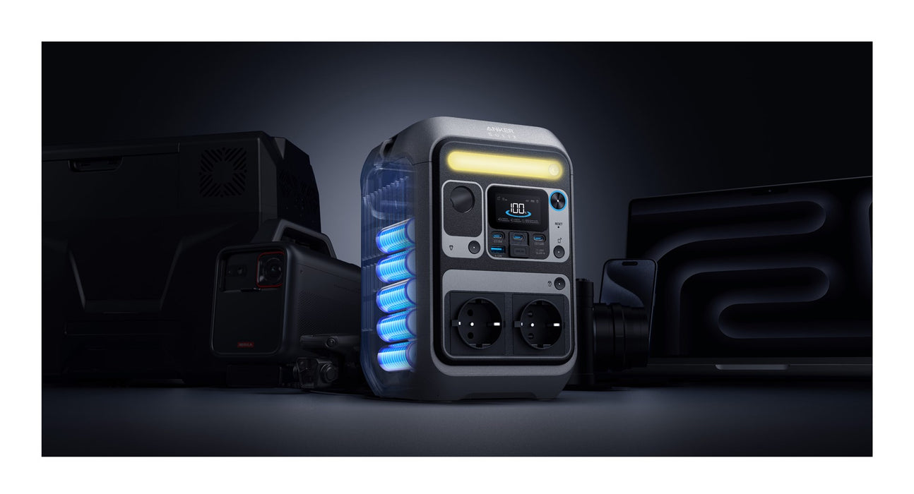 Anker SOLIX C300X portable power station 7 Lithium Iron Phosphate (LiFePO4) 90000 mAh