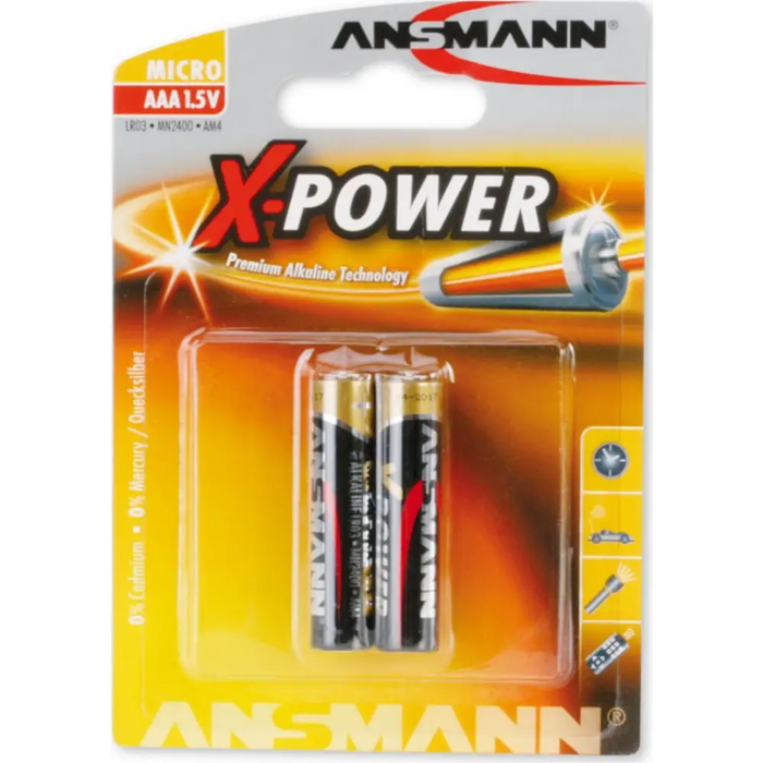 ANSMANN LR03 X-POWER ANS 2B 5015603 batteries - Батерии<<<Аксесоари за