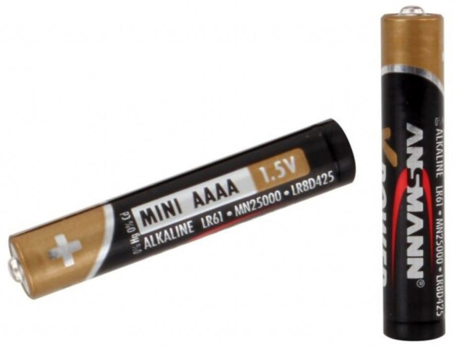 Batteries ANSMANN 1.5V AAAA-ANS 2B 1510-0005