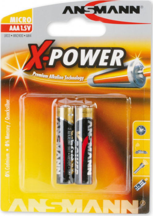 ANSMANN LR03 X-POWER ANS 2B 5015603 batteries