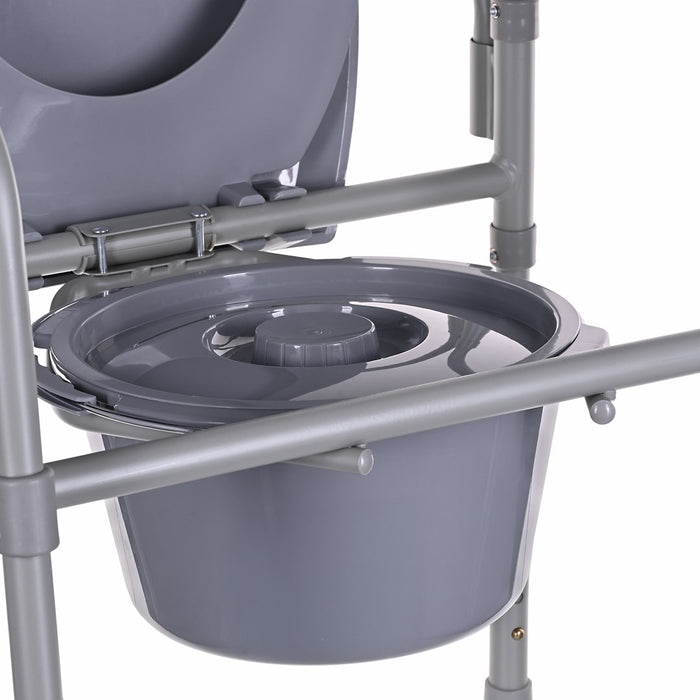 Folding toilet chair