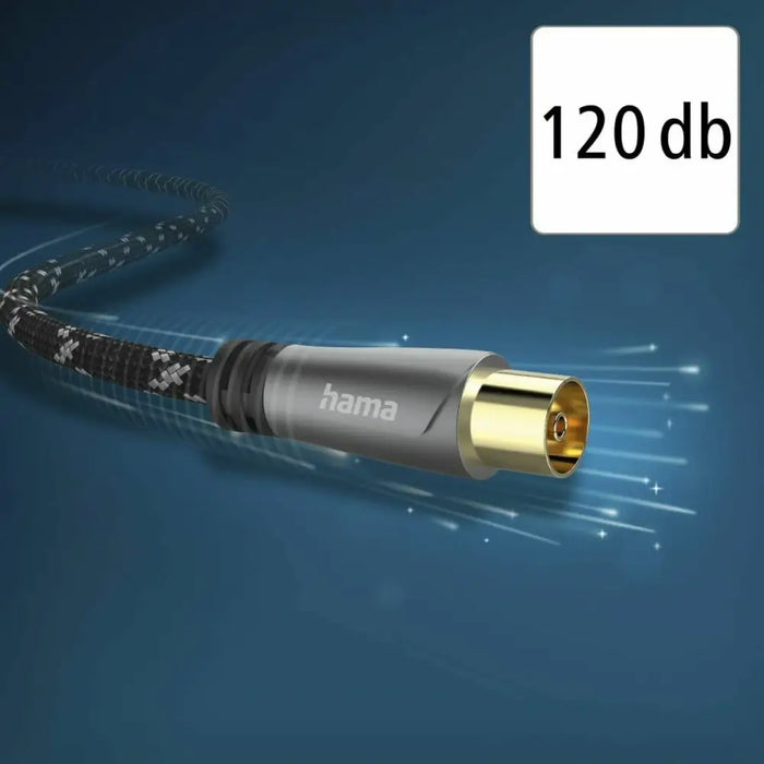 Antenna cable Hama 00205070 Black 1,5 m - Електроника Телевизори<<<Компютри| Електроника<<<BigBuy&&&Аудио и Видео