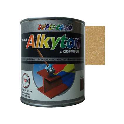 ANTI-CORROSION PAINT 4B1 ALKYTON HAMMER EFFECT DUPLI COLOR - Алкидни и водоразтворими<<<Бои за метал и дърво<<<Бои и