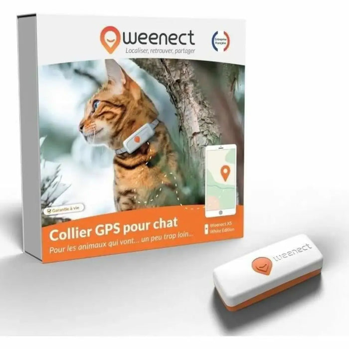 Anti-loss Localiser Weenect Weenect XS GPS Cat White - Домашни Животни<<<Дом Градина<<<BigBuy&&&Здраве и