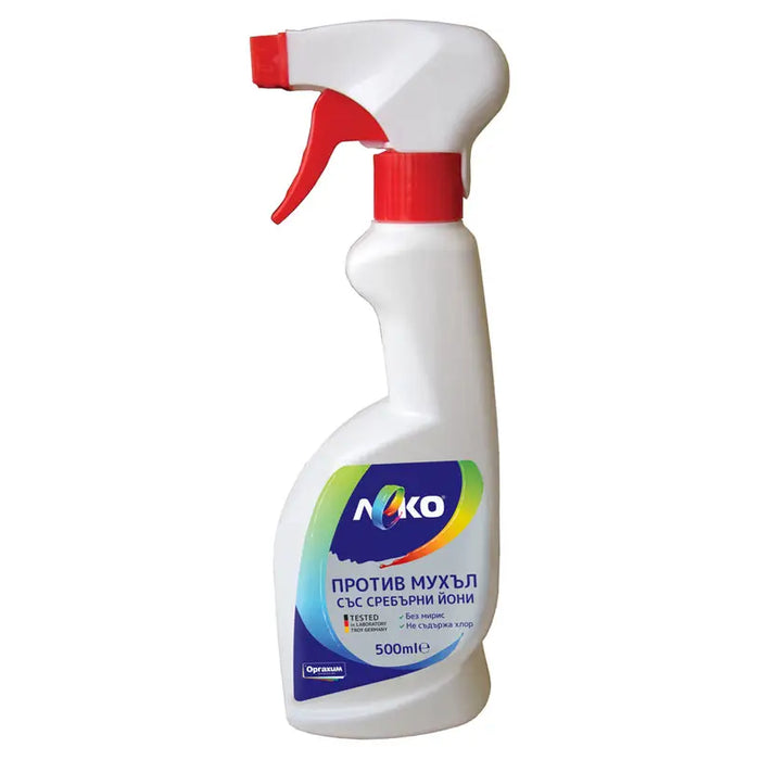 ANTI-MOLD PREPARATION WITH SILVER IONS 500 ML LEKO - Почистващи препарати<<<Домашни потреби<<<Кухня<<<Praktiker