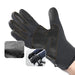 Anti-slip winter phone sports gloves (size M) - black - Cycling gloves<<<HurtelXML
