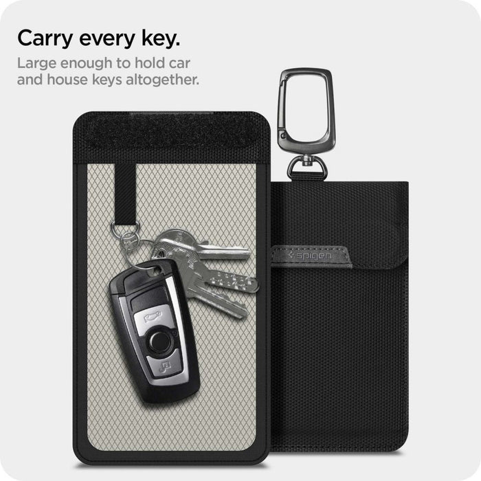 Anti-theft Spigen Pouch Keyless RFID Signal Blocker - black - Cell phone cases and covers<<<HurtelXML