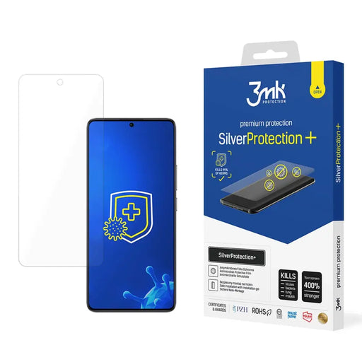Antibacterial protective film 3mk SilverProtection+ for Xiaomi Poco F6 - Cell phone protection film<<<HurtelXML