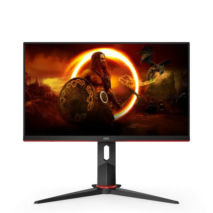 AOC 24G2ZU/BK 23.8inch TN Flat FHD 1920x1080 240Hz 1ms GtG FreeSync Premium USB HUB SPEAKERS DP 2xHDMI VESA 100x100