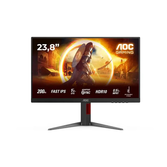 AOC 24G4HA 23.8’’ IPS WLED 1920x1080@200Hz 1ms GtG 0.5ms MPRT 300cd m/2 1000:1 80M:1 DCR Adaptive Sync FlickerFree Low
