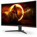 AOC CQ32G2SE/BK 31.5inch VA 2560x1440 16:9 250nits 165Hz 3000:1 1ms 2xHDMI2.0 DP1.2 - Потребителски