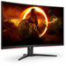 AOC CQ32G2SE/BK 31.5inch VA 2560x1440 16:9 250nits 165Hz 3000:1 1ms 2xHDMI2.0 DP1.2 - Потребителски