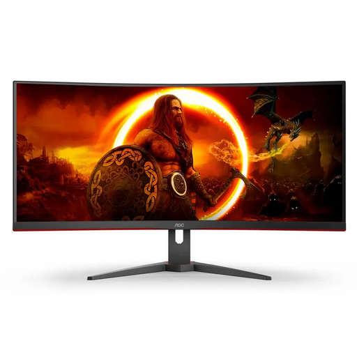 AOC CU34G2XE/BK 34’’ Curved 1500R VA WLED 3440x1440@144Hz 4ms GtG 1ms MPRT 300 cd/m2 3000:1 DCR 80M:1 Adaptive Sync