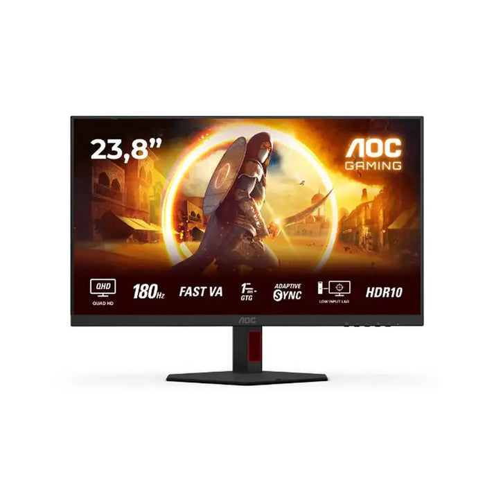 AOC Q24G4RE 23.8’’ Fast IPS WLED 2560x1440@180Hz 1ms GtG 0.5ms MPRT 300cd m2 1000:1 80M:1 DCR Adaptive Sync FlickerFree