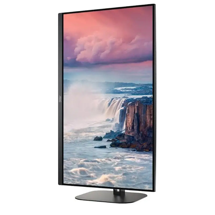 AOC Q27V5N/BK 27’’ VA WLED 2560x1440@75Hz 4ms GtG 300cd m/2 4000:1 20M:1 DCR Adaptive Sync FlickerFree Low Blue Light