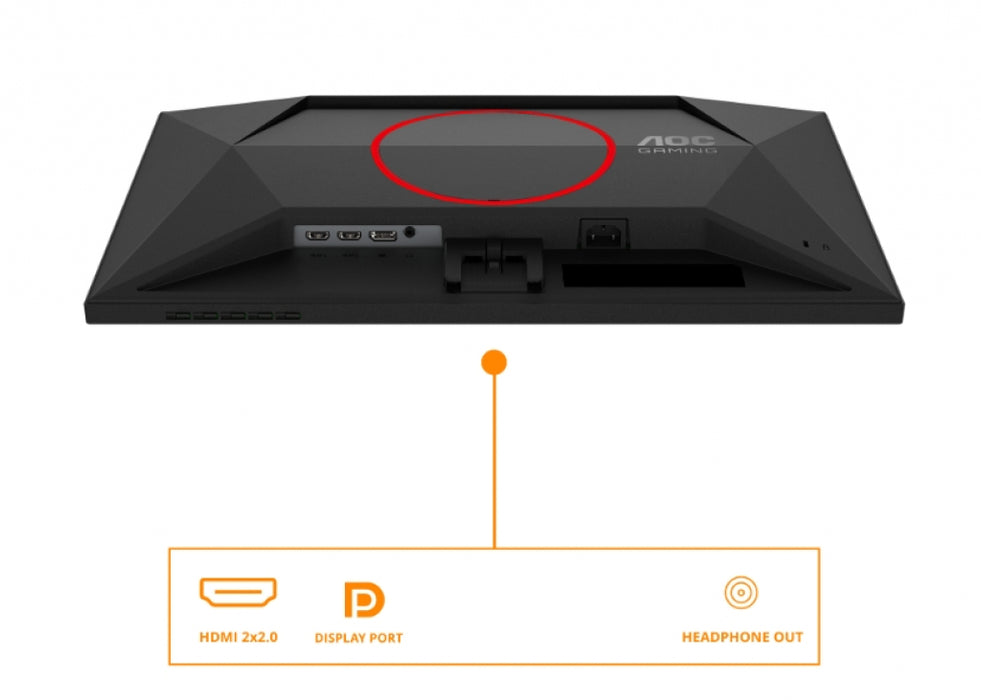 Monitor AOC 24G4ZRE, 23.8" Fast IPS WLED, 1920x1080@260Hz (OC, Native 240Hz), 1ms GtG, 0.3ms MPRT, 3