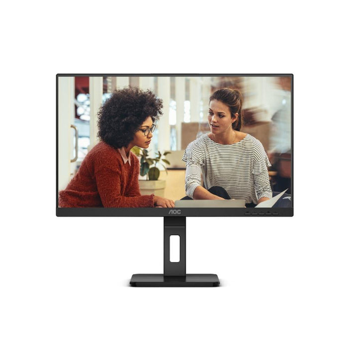 AOC 24E3QAF, 23.8" IPS WLED, 1920x1080@75Hz, 4ms GtG, 300cd m/2, 1000:1, 20M:1 DCR, Adaptive Sync, FlickerFree, Low Blue Light, 2Wx2, Tilt, Height Adjust, Pivot, Swivel, D-SUB, HDMI, DP