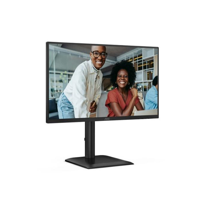 AOC 24E4U, 23.8" IPS WLED, 1920x1080@120Hz, 4ms GtG, 300cd m/2, 1500:1, 20M:1 DCR, Adaptive Sync, FlickerFree, Anti Blue Light, 2Wx2, Tilt, Height Adjust, Pivot, Swivel, D-SUB, HDMI, DP, USB Hub