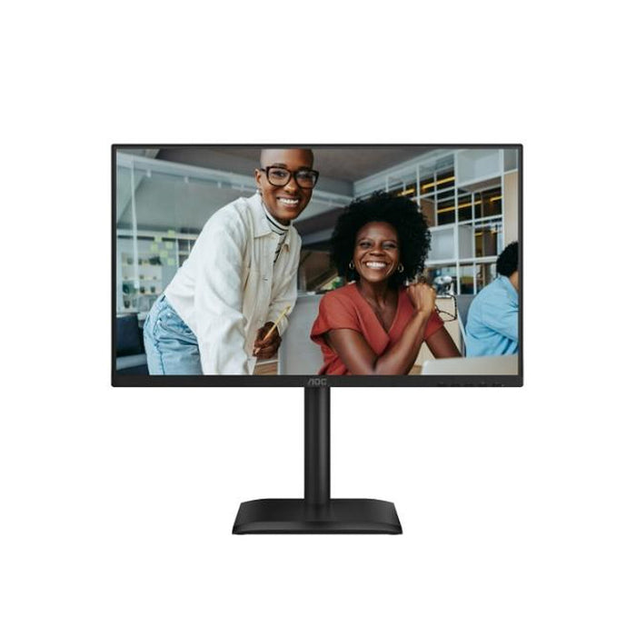 AOC 24E4U, 23.8" IPS WLED, 1920x1080@120Hz, 4ms GtG, 300cd m/2, 1500:1, 20M:1 DCR, Adaptive Sync, FlickerFree, Anti Blue Light, 2Wx2, Tilt, Height Adjust, Pivot, Swivel, D-SUB, HDMI, DP, USB Hub