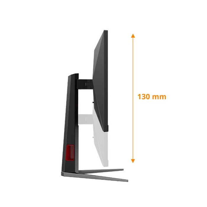 AOC 24G4HA, 23.8" IPS WLED, 1920x1080@200Hz, 1ms GtG, 0.5ms MPRT, 300cd m/2, 1000:1, 80M:1 DCR, Adaptive Sync, FlickerFree, Low Blue Light, 2Wx2, Tilt, Height Adjust, Pivot, Swivel, 2xHDMI, DP
