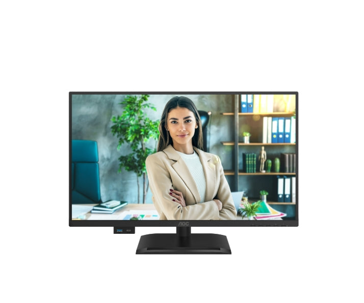 AOC 24P4CV, 23.8" IPS WLED, 1920x1080@120Hz, 4ms GtG, 300cd m/2, 1500:1, 50M:1 DCR, Adaptive Sync, FlickerFree, Anti-Blue Light, 2Wx2, Tilt, Height Adjust, Pivot, Swivel, HDMI, DP, USB hub, RJ45