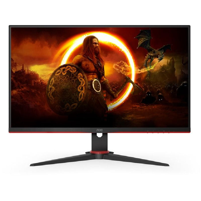 AOC 27G2SPAE/BK, 27" IPS WLED, 1920x1080@165Hz, 4ms GtG, 1ms MPRT, 250cd/m2, 1000:1, DCR 80M:1, Adaptive Sync, FlickerFree, Low Blue Mode, 2Wx2, Tilt, D-SUB, HDMI, DP