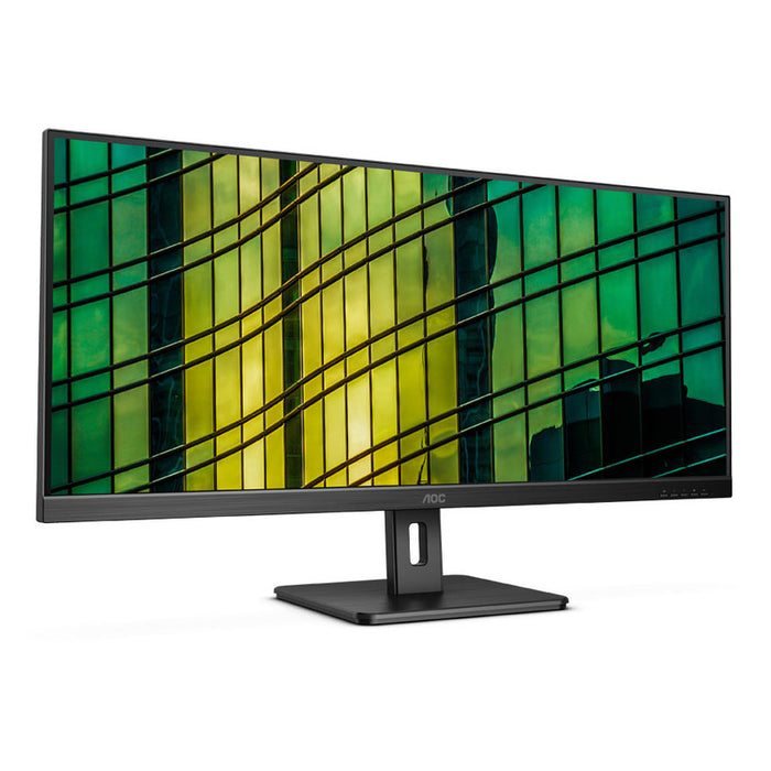 AOC U34E2M, 34" VA WLED, 3440x1440@100Hz, 4ms GtG, 300cd m/2, 4000:1, 20M:1 DCR, Adaptive Sync, FlickerFree, Low Blue Light, Tilt, 2xHDMI, DP
