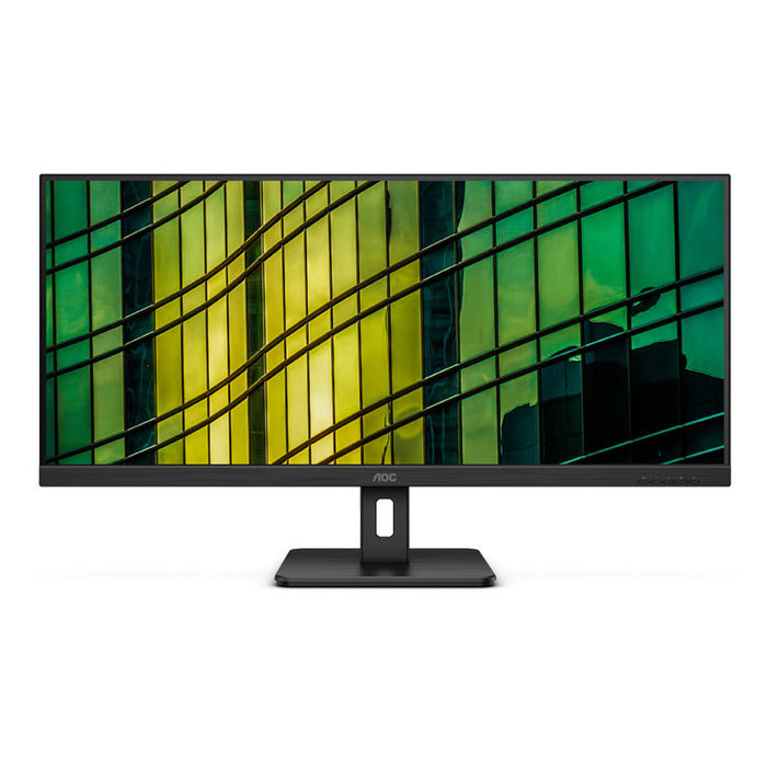 AOC U34E2M, 34" VA WLED, 3440x1440@100Hz, 4ms GtG, 300cd m/2, 4000:1, 20M:1 DCR, Adaptive Sync, FlickerFree, Low Blue Light, Tilt, 2xHDMI, DP