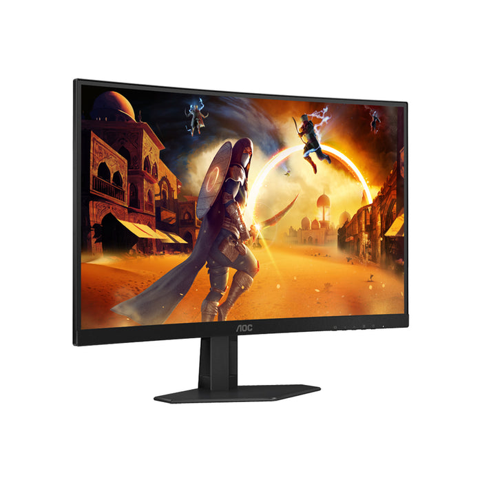 AOC C27G4ZXE, 27" Curved 1500R, VA, WLED, 1920x1080@280Hz, 1ms GtG, 0.3ms MPRT, 300cd m/2, 4000:1, 80M:1 DCR, Adaptive Sync, FlickerFree, Low Blue Light, Tilt, 2xHDMI, DP