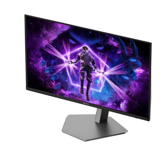 AOC AG326UD, 31.5" QD-OLED, 3840x2160@165Hz, 0.03GtG, 1000cd m/2, 1.5M:1, 80M:1 DCR, Adaptive Sync, FlickerFree, Low Blue Light, 8Wx2, Tilt, Height Adjust, Pivot, Swivel, 2xHDMI, DP, USB hub