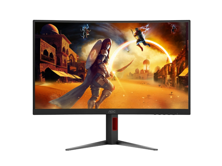 AOC C27G4Z2, 27" Curved 1500R, Fast VA, WLED, 1920x1080@260Hz (OC, Native 240Hz), 1ms GtG, 0.3ms MPRT, 300cd m/2, 3000:1, Adaptive Sync, FlickerFree, Low Blue Mode, Tilt, Height Adjust, Swivel, 2xHDMI, DP