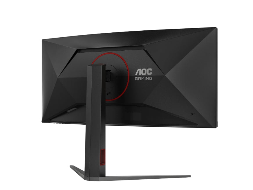 AOC CU34G4Z, 34" Curved 1500R, VA, WLED, 3440x1440@240Hz, 1ms GtG, 0.3ms MPRT, 450cd m/2, 2500:1, 80M:1 DCR, Adaptive Sync, FlickerFree, Low Blue Light, Tilt, Height Adjust, Pivot, Swivel, 2xHDMI, DP, USB hub
