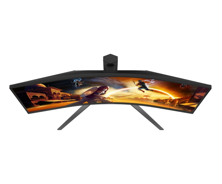 AOC CU34G4Z, 34" Curved 1500R, VA, WLED, 3440x1440@240Hz, 1ms GtG, 0.3ms MPRT, 450cd m/2, 2500:1, 80M:1 DCR, Adaptive Sync, FlickerFree, Low Blue Light, Tilt, Height Adjust, Pivot, Swivel, 2xHDMI, DP, USB hub