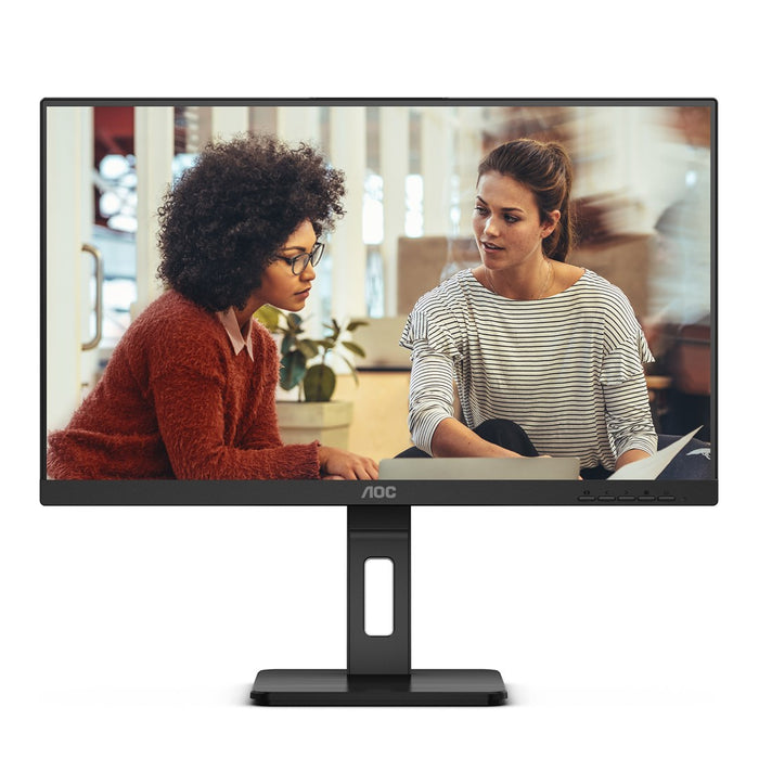 AOC 24E3QAF, 23.8" IPS WLED, 1920x1080@75Hz, 4ms GtG, 300cd m/2, 1000:1, 20M:1 DCR, Adaptive Sync, FlickerFree, Low Blue Light, 2Wx2, Tilt, Height Adjust, Pivot, Swivel, D-SUB, HDMI, DP