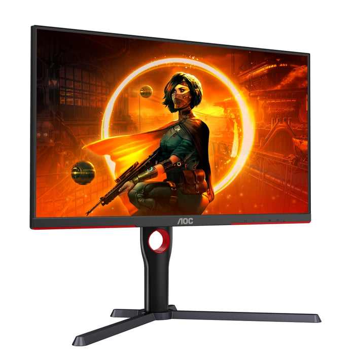 AOC Q27G3XMN/BK, 27" VA Backlight type MiniLED, 2560x1440@180Hz, 1ms GtG, 1000cd/m2, 3000:1, DCR 80M:1, Adaptive Sync, FlickerFree, Low Blue Light, Tilt, Height Adjust, Pivot, Swivel, 2xHDMI, DP