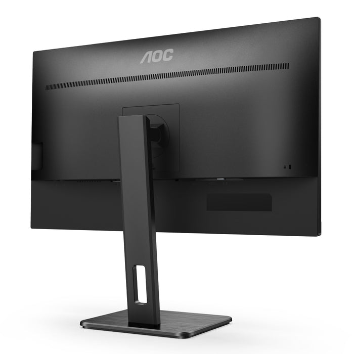 AOC Q27P2Q, 27" IPS WLED, 2560x1440@75Hz, 4ms GtG, 300cd m2, 1000:1, DCR 50M:1, FlickerFree, Low Blue Light, 2Wx2, Tilt, Height Adjust, Pivot, Swivel, D-SUB, HDMI, DP, USB hub