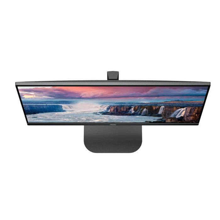 AOC Q27V5N/BK, 27" VA WLED, 2560x1440@75Hz, 4ms GtG, 300cd m/2, 4000:1, 20M:1 DCR, Adaptive Sync, FlickerFree, Low Blue Light, 3Wx2, Tilt, Height Adjust, Pivot, Swivel, 2xHDMI, 2xDP