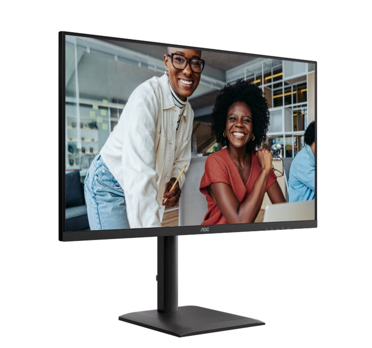 AOC Q32E4U, 31.5" IPS WLED, 2560x1440@100Hz, 4ms GtG, 350cd m/2, 1000:1, 20M:1 DCR, Adaptive Sync, FlickerFree, Anti Blue Mode, 3Wx2, Tilt, Height Adjust, Pivot, Swivel, 2xHDMI, DP, USB Hub