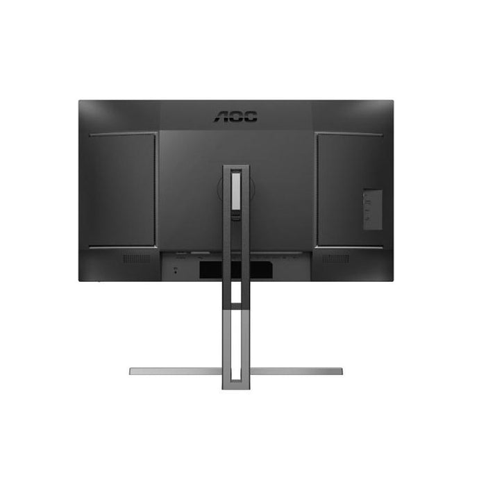 AOC U27U3CV, 27" Nano IPS WLED, 3840x2160@60Hz, 4ms GtG, 400cd m/2, 1300:1, 50M:1 DCR, Adaptive Sync, FlickerFree, Low Blue Light, 3Wx2, Tilt, Height Adjust, Pivot, Swivel, 2xHDMI, DP, USB hub