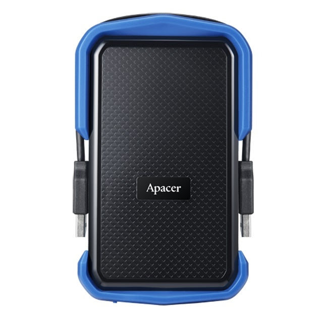 Apacer AC631, 2TB 2.5" SATA HDD USB 3.2 Military-Grade Shockproof Portable Hard Drive