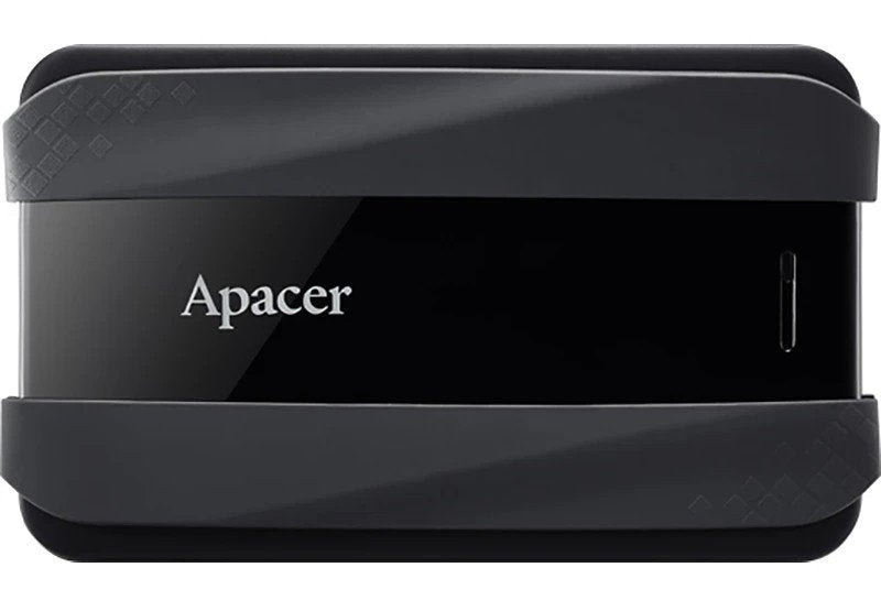 Apacer AC533, 5TB 2.5" SATA HDD USB 3.2 Portable Hard Drive Plastic / Rubber Jet black