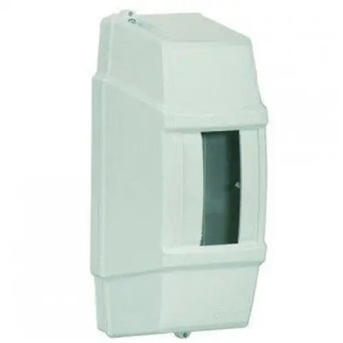 APARTMENT PANEL SURFACE MOUNTING 2 MODULES (BOX) MAKEL with transparent door - Електроапаратура и