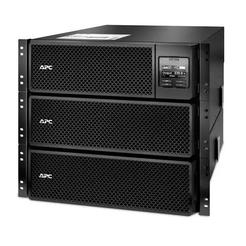 APC Smart-UPS On-Line SRT8KRMXLI - 8kW/VA 6x C13 + 4x C19 + hardwire 1phase output rack mountable Embedded NMC - Online