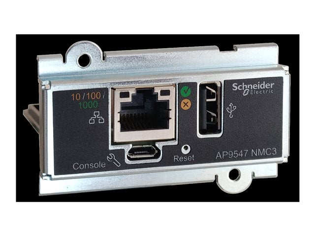 APC Network Management Card 3 UPS Network Management Cards for Easy UPS 3 Series 3-Phase remotely monitor and manage the UPS