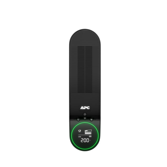 APC Back-UPS Pro 2200VA for Gaming, 230V, Pure Sinewave, LCD, Black, Schuko