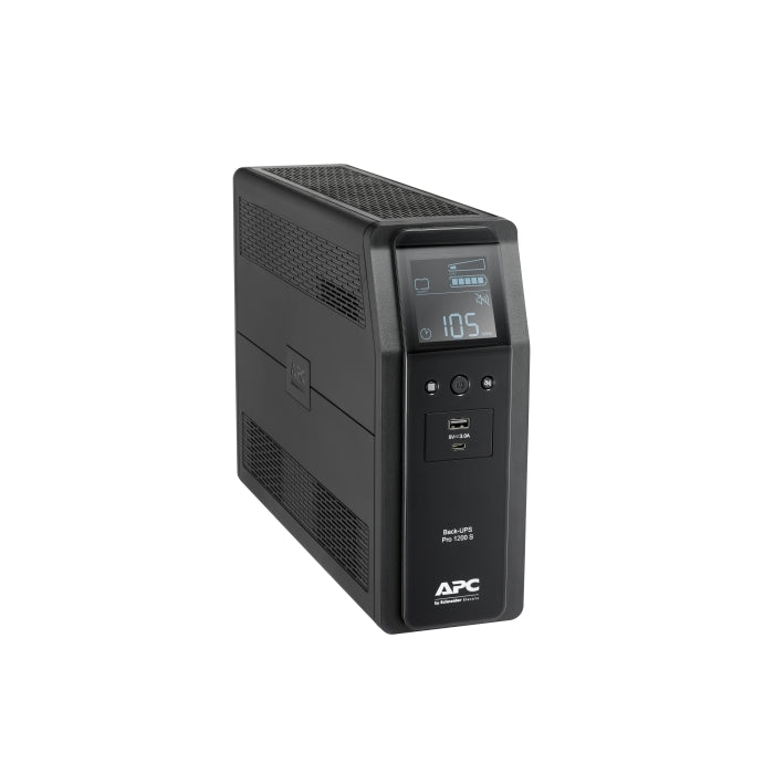 APC Back UPS Pro BR 1200VA, Sinewave, 8 Outlets, AVR, LCD interface