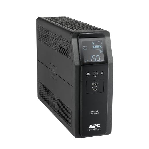 APC Back UPS Pro BR 1600VA, 230V, Sinewave, 8 Outlets, AVR, LCD interface